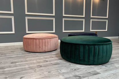 Macaroon Ottomans